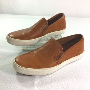 FRYE Slip On Sneaker Cognac